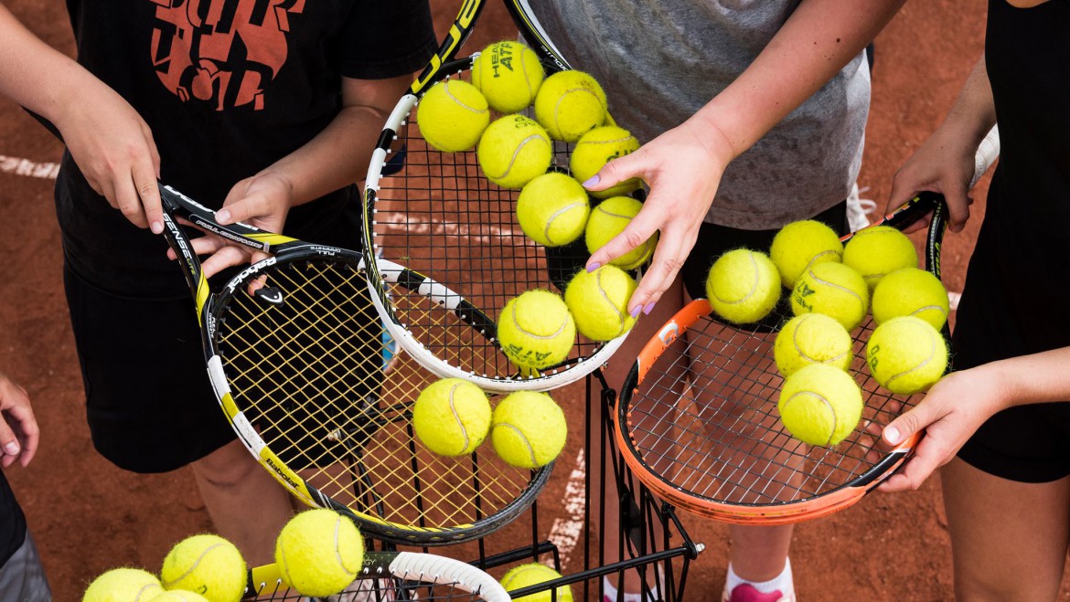 Tennis Øst træning i Rødovre